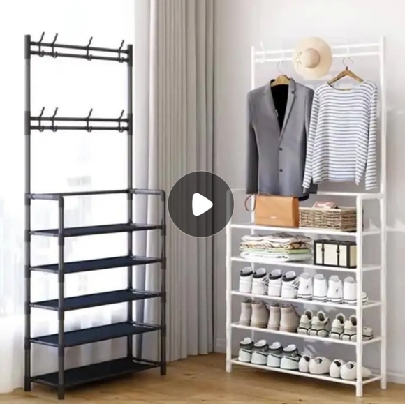 SHOE & CLOTHES RACK NWT - Picture 3 of 11